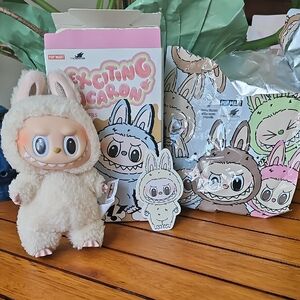 Labubu Exciting Macaron Vinyl Face
